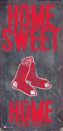 Boston Red Sox 6" x 12" Home Sweet Home Sign
