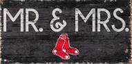 Boston Red Sox 6" x 12" Mr. & Mrs. Sign
