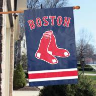 Boston Red Sox Applique 2-Sided Banner Flag