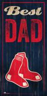 Boston Red Sox Best Dad Sign