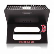 Boston Red Sox Black Portable Charcoal X-Grill