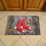 Boston Red Sox Camo Scraper Door Mat