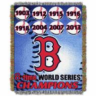 Boston Red Sox Commemorative Throw Blanket