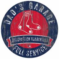 Boston Red Sox Dad's Garage Sign