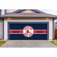 Boston Red Sox Double Garage Door Cover
