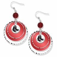 Boston Red Sox Game Day Earrings