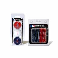 Boston Red Sox Golf Ball & Tee Pack