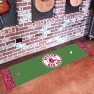 Boston Red Sox Golf Putting Green Mat