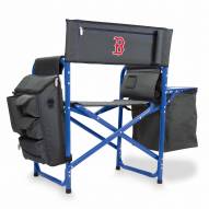 Boston Red Sox Gray/Blue Fusion Folding Chair