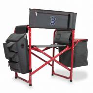 Boston Red Sox Gray/Red Fusion Folding Chair