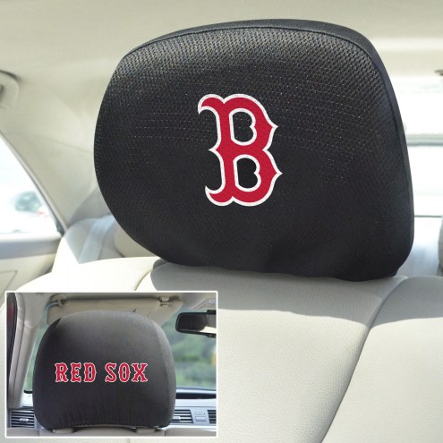 Boston Red Sox Headrest Covers