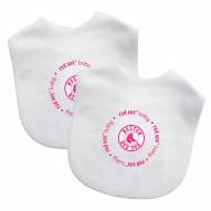 Boston Red Sox 2-Pack Baby Bibs