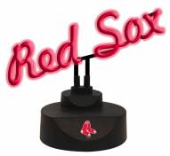Boston Red Sox Script Neon Desk Lamp