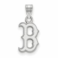 Boston Red Sox Sterling Silver Small Pendant