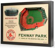 Boston Red Sox 25-Layer StadiumViews 3D Wall Art