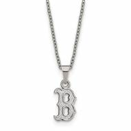 Boston Red Sox Stainless Steel Pendant Necklace