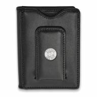 Boston Red Sox Sterling Silver Black Leather Wallet