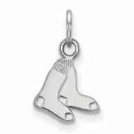 Boston Red Sox Sterling Silver Extra Small Pendant