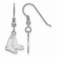 Boston Red Sox Sterling Silver Small Dangle Earrings