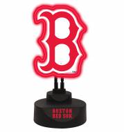Boston Red Sox Team Logo Neon Light