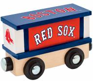 Boston Red Sox Wood Box Car Train