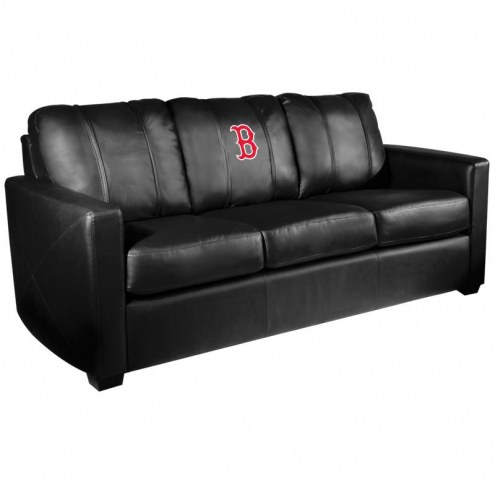 Boston Red Sox XZipit Silver Sofa with Secondary Logo
