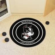 Boston Terriers Hockey Puck Mat