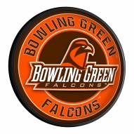 Bowling Green State Falcons Round Slimline Lighted Wall Sign