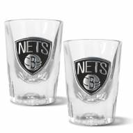 Brooklyn Nets 2 oz. Prism Shot Glass Set