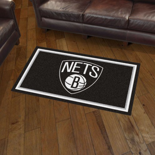Brooklyn Nets 3' x 5' Area Rug