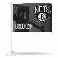 Brooklyn Nets Car Flag