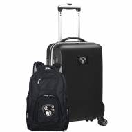 Brooklyn Nets Deluxe 2-Piece Backpack & Carry-On Set