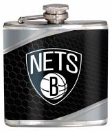 Brooklyn Nets Hi-Def Stainless Steel Flask