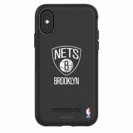 Brooklyn Nets OtterBox iPhone X/Xs Symmetry Black Case