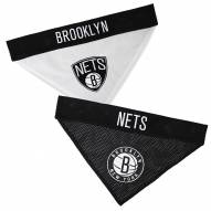 Brooklyn Nets Reversible Dog Bandana