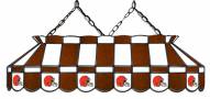 Cleveland Browns NFL Team 40" Rectangular Stained Glass Shade