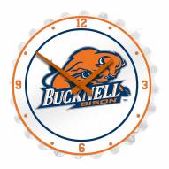 Bucknell Bison Bottle Cap Wall Clock