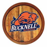 Bucknell Bison "Faux" Barrel Top Sign