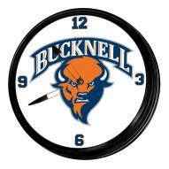 Bucknell Bison Retro Lighted Wall Clock