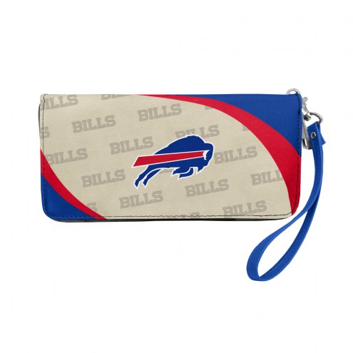 Buffalo Bills Curve Zip Organizer Wallet