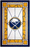 Buffalo Sabres  11" x 19" Stained Glass Sign