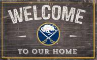 Buffalo Sabres 11" x 19" Welcome to Our Home Sign