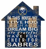 Buffalo Sabres 12" House Sign