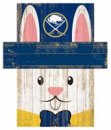 Buffalo Sabres 19" x 16" Easter Bunny Head