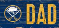 Buffalo Sabres 6" x 12" Dad Sign