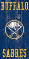 Buffalo Sabres 6" x 12" Heritage Logo Sign