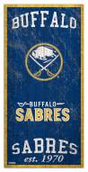 Buffalo Sabres  6" x 12" Heritage Sign