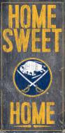 Buffalo Sabres 6" x 12" Home Sweet Home Sign