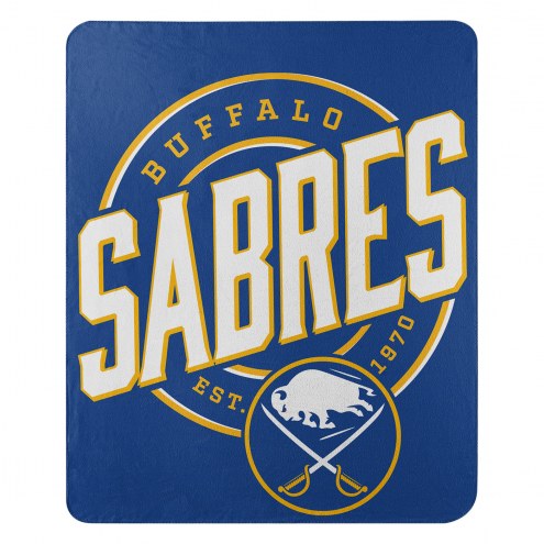 Buffalo Sabres Campaign Fleece Throw Blanket