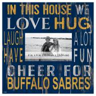 Buffalo Sabres In This House 10" x 10" Picture Frame